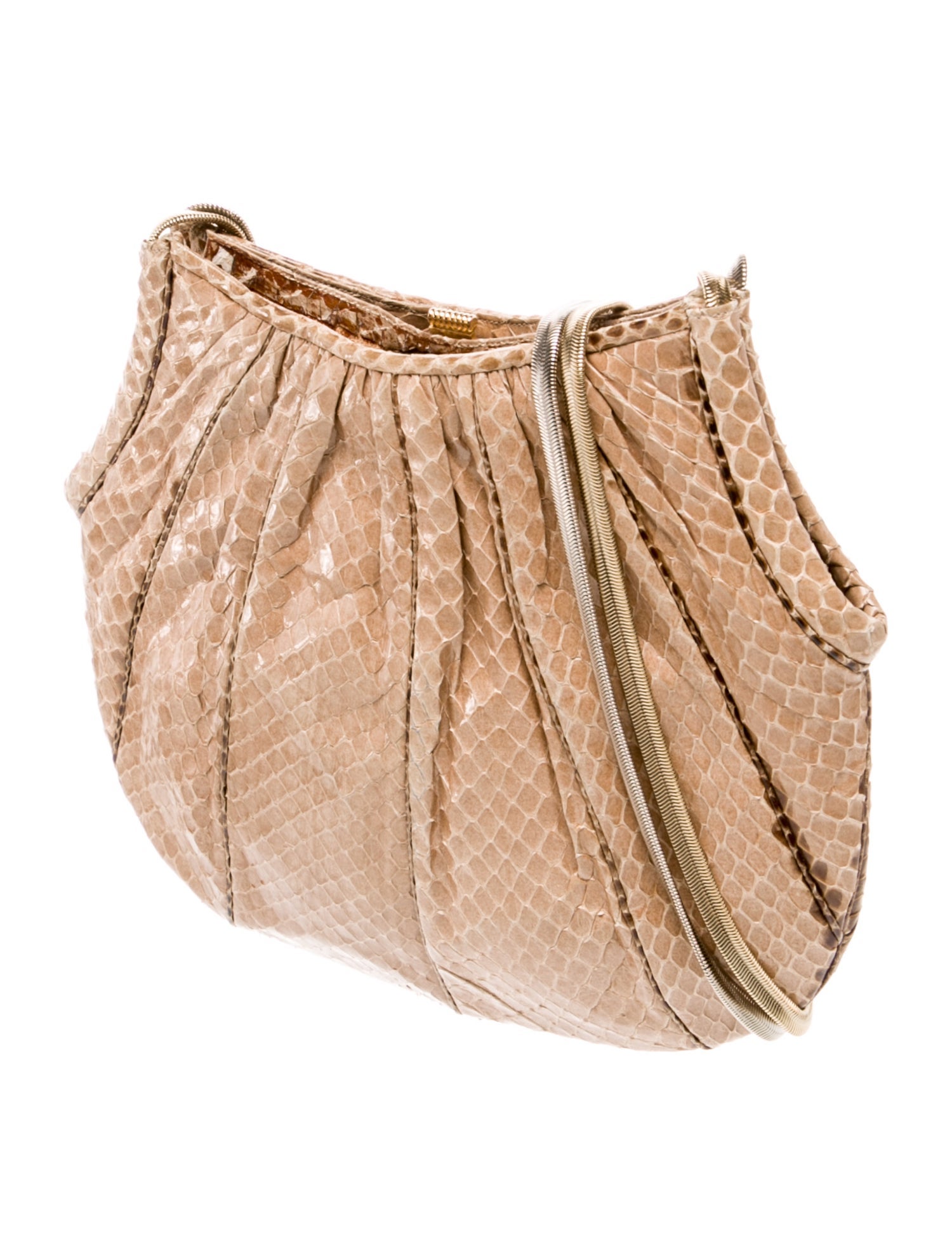 Judith Leiber Python Evening Bag